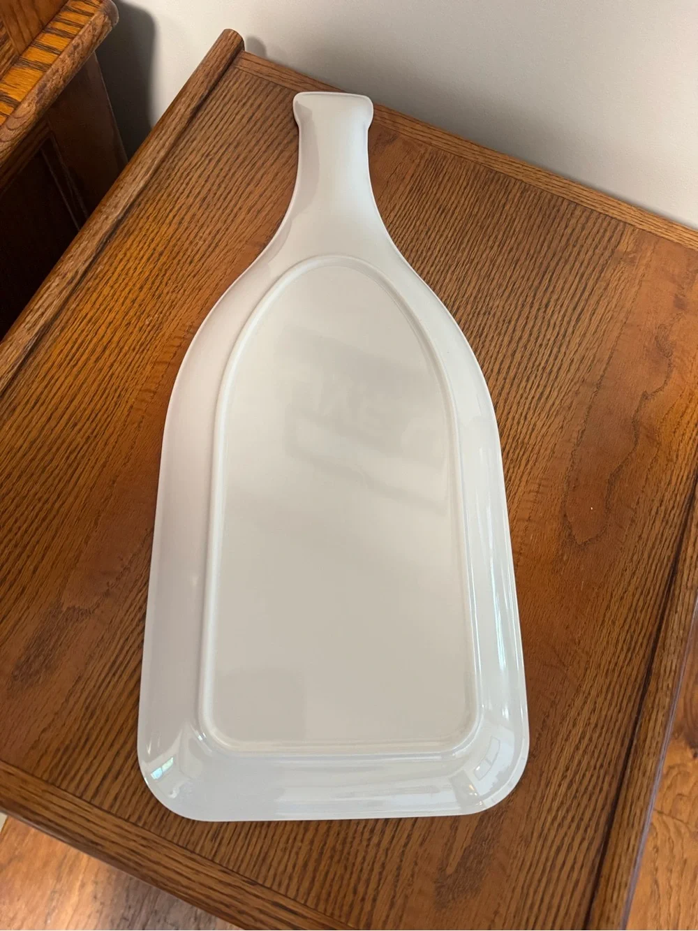 BELLA LUX “BLOODY MARY” BRUNCH RECIPE MELAMINE LG SERVING PLATTER NEW